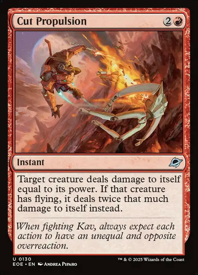 Cut Propulsion (130) – foil – near_mint – en.