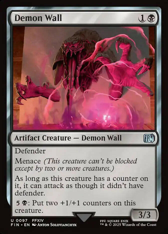 Demon Wall (97) – foil – near_mint – en.