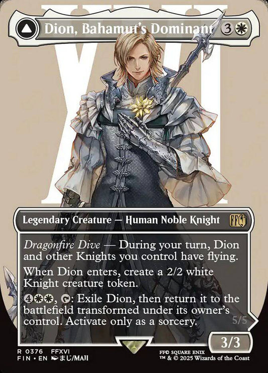 Dion, Bahamut's Dominant // Bahamut, Warden of Light (376) – near_mint – en