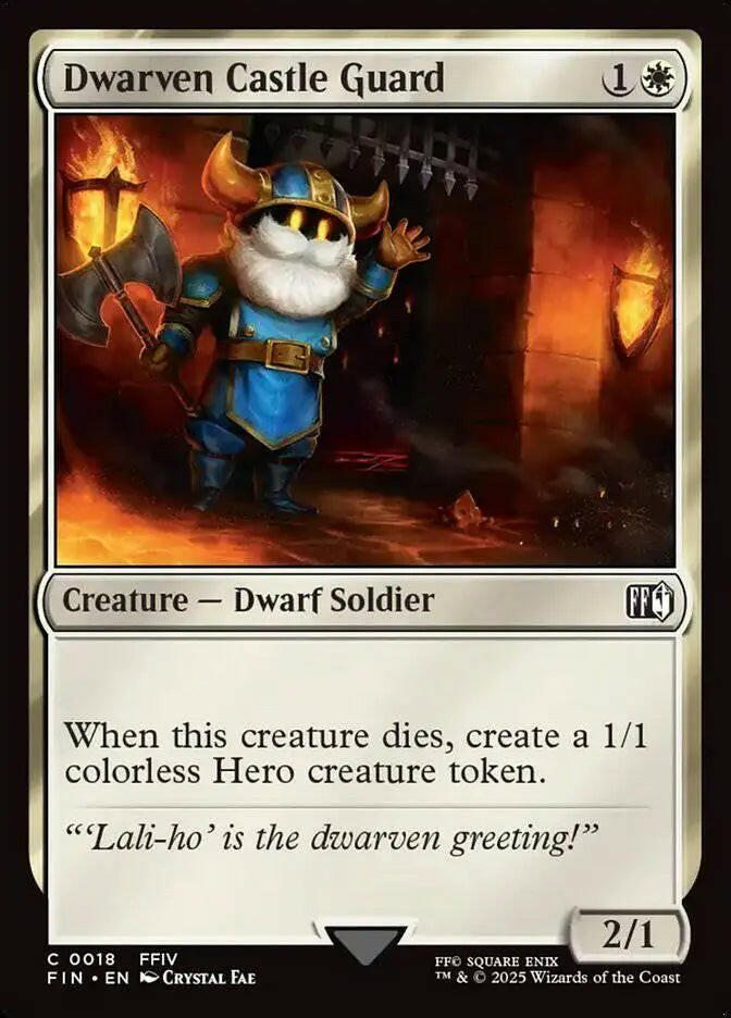 Dwarven Castle Guard (18) – near_mint – en.