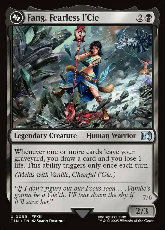 Fang, Fearless l'Cie (99) – foil – near_mint – en.