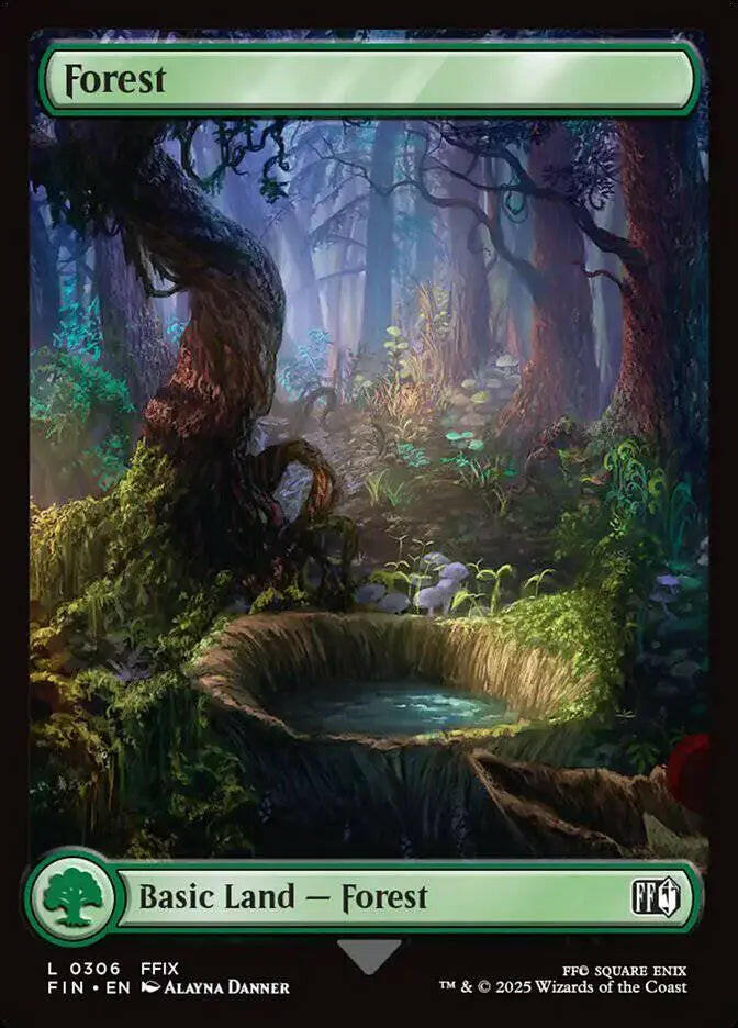 Forest (306) – foil – near_mint – en.