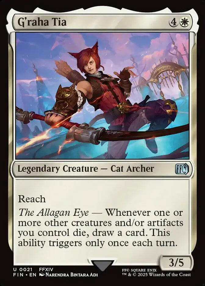 G'raha Tia (21) – foil – near_mint – en.