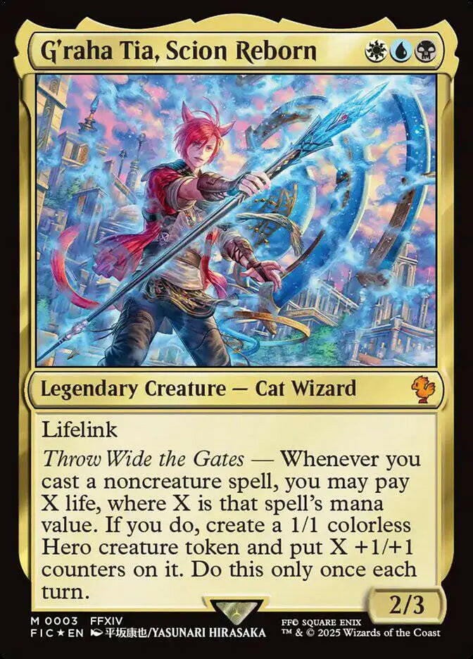 G'raha Tia, Scion Reborn (3) – foil – near_mint – en.