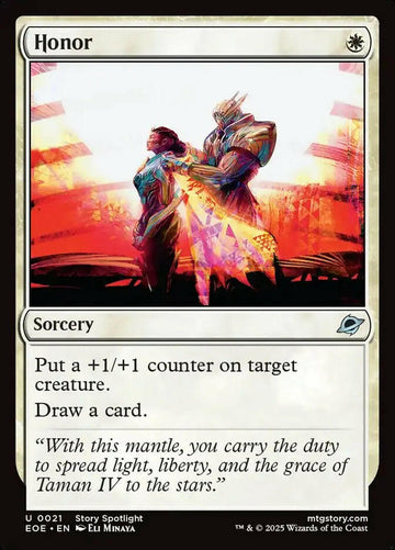 Honor (21) – foil – near_mint – en.