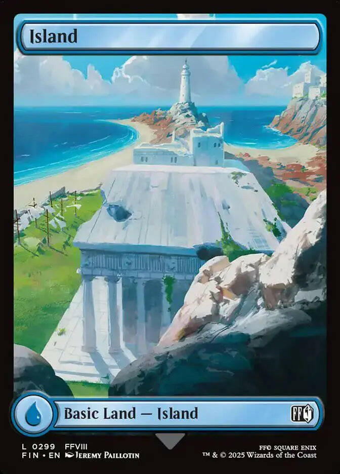 Island (299) – foil – near_mint – en.