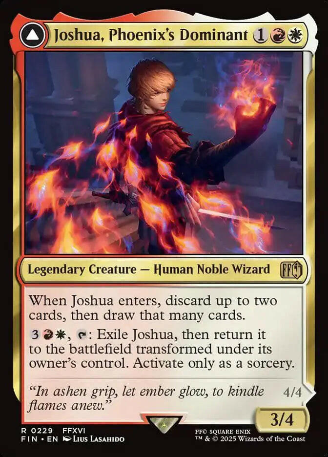Joshua, Phoenix's Dominant // Phoenix, Warden of Fire (229) – near_mint – en.