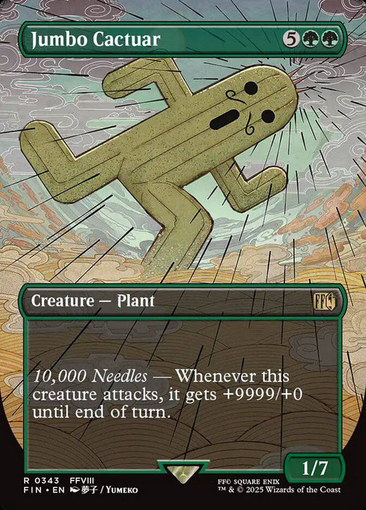 Jumbo Cactuar (343) – foil – near_mint – en