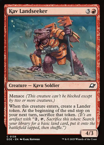 Kav Landseeker (138) – foil – near_mint – en.