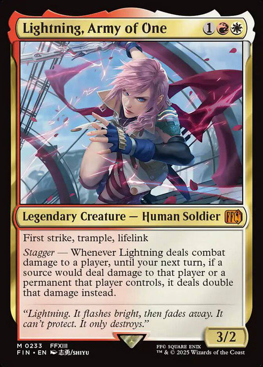 Lightning, Army of One (233) – near_mint – en