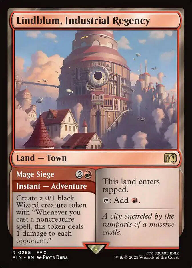 Lindblum, Industrial Regency // Mage Siege (285) – near_mint – en.