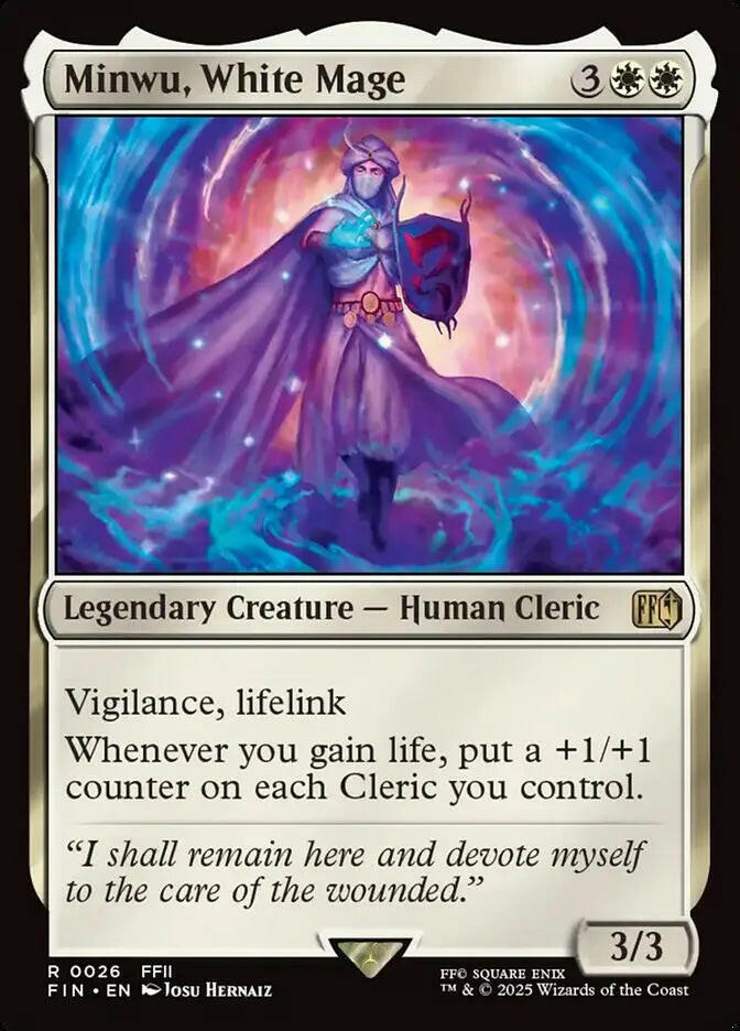 Minwu, White Mage (26) – near_mint – en.