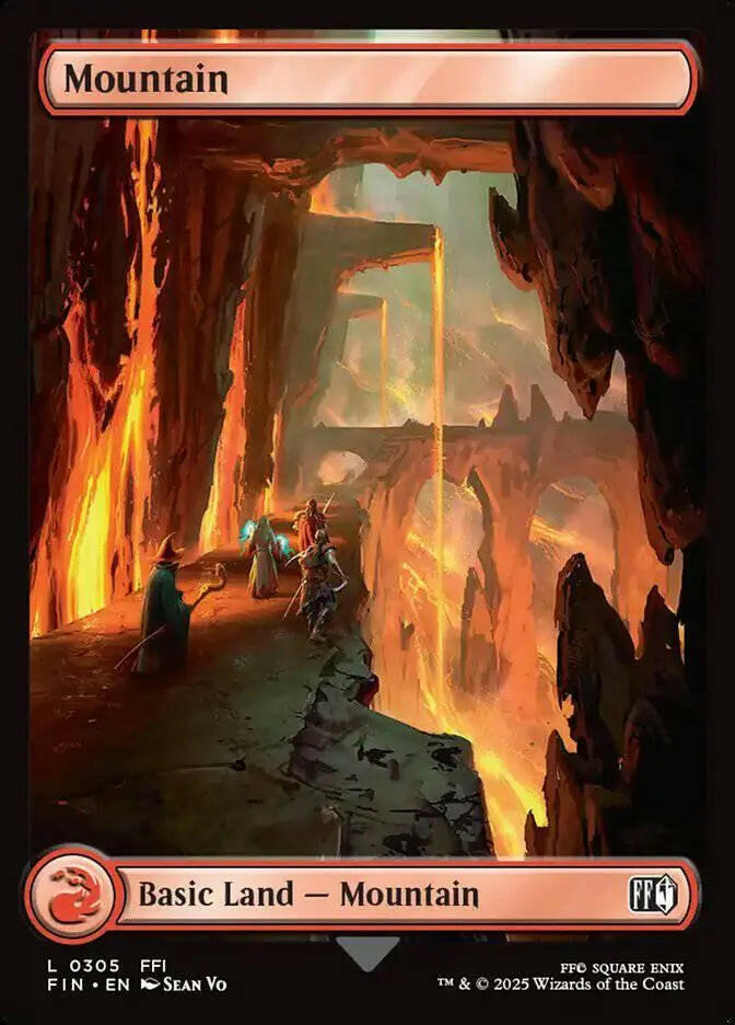 Mountain (305) – foil – near_mint – en.