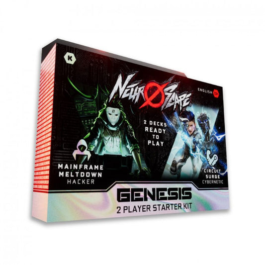 Neuroscape TCG: Genesis - 2-Player Starter Kit: Hacker/Cybernetic Pre-Order