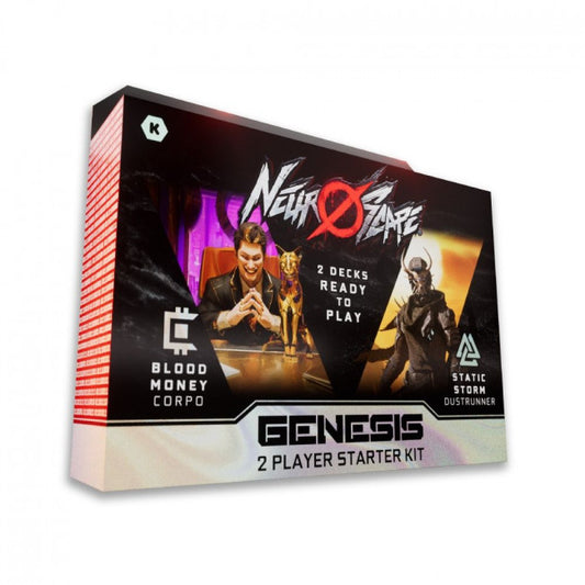 Neuroscape TCG: Genesis - 2-Player Starter Kit: Corpo/Dustrunner Pre-Order