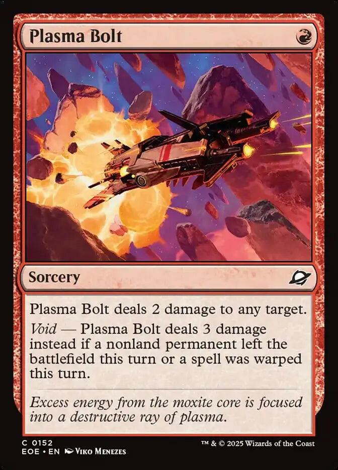 Plasma Bolt (152) – foil – near_mint – en.