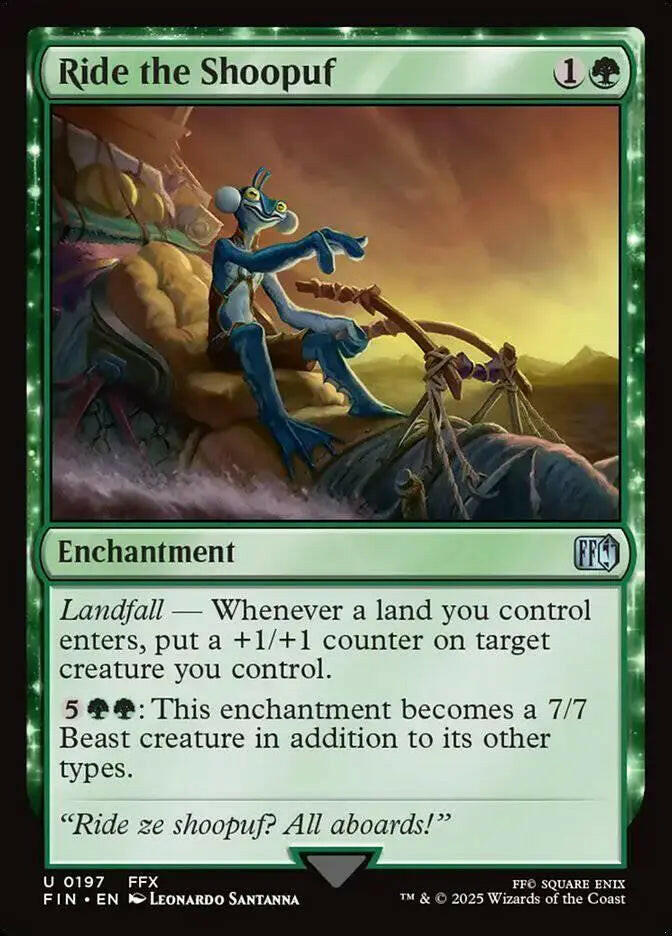 Ride the Shoopuf (197) – foil – near_mint – en.