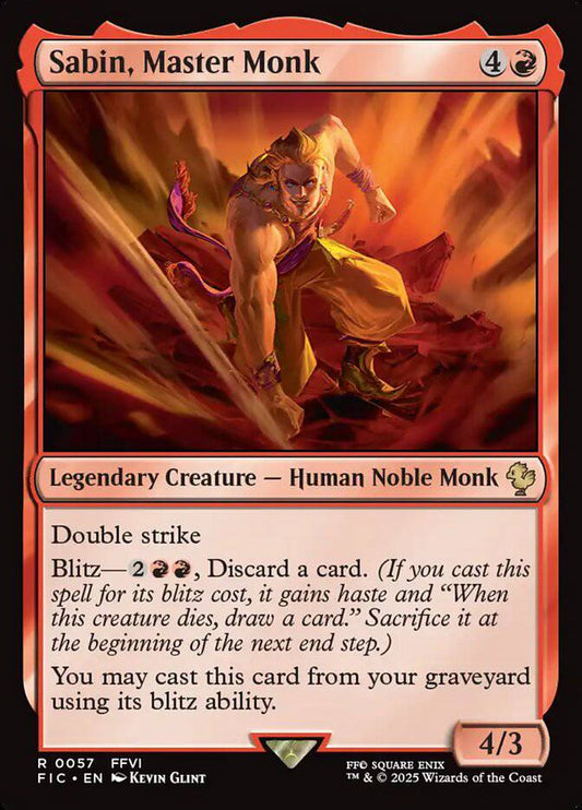 Sabin, Master Monk (57) – foil – near_mint – en
