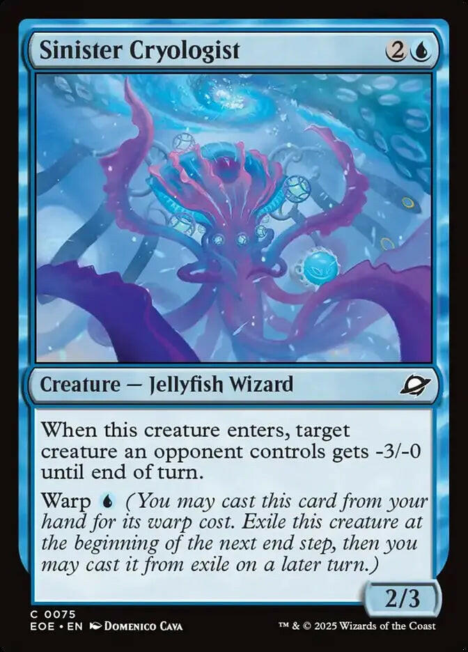 Sinister Cryologist (75) – foil – near_mint – en.