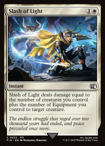 Slash of Light (32) – foil – near_mint – en.
