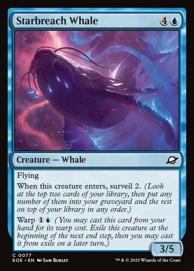 Starbreach Whale (77) – foil – near_mint – en.