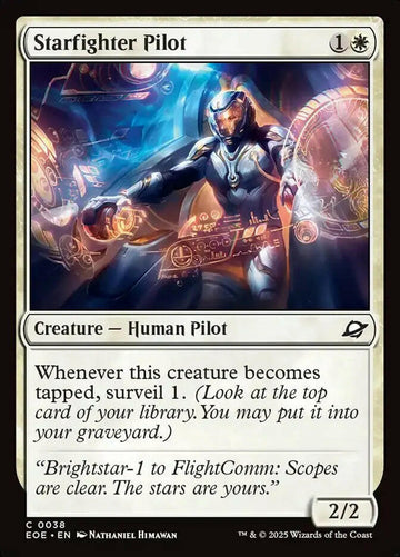 Starfighter Pilot (38) – foil – near_mint – en.