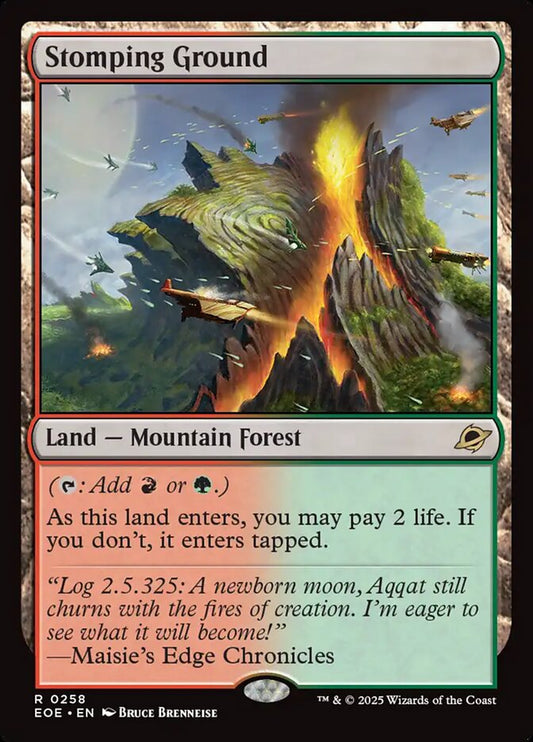 Stomping Ground (258) – foil – near_mint – en