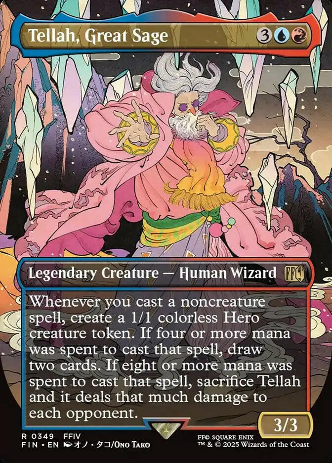 Tellah, Great Sage (349) – foil – near_mint – en.