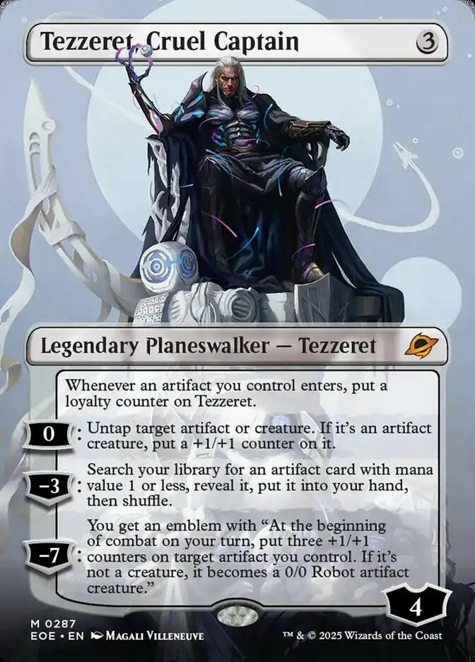 Tezzeret, Cruel Captain (287) – foil – near_mint – en.