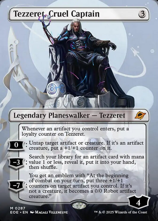 Tezzeret, Cruel Captain (287) – foil – near_mint – en