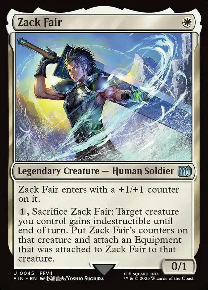 Zack Fair (45) – near_mint – en.