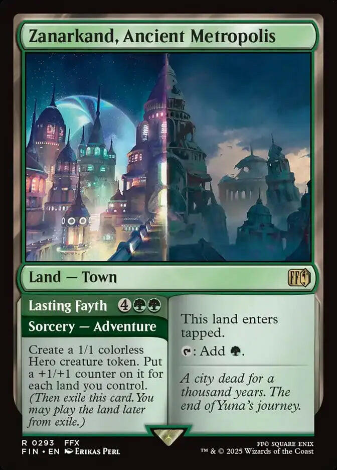 Zanarkand, Ancient Metropolis // Lasting Fayth (293) – foil – near_mint – en.