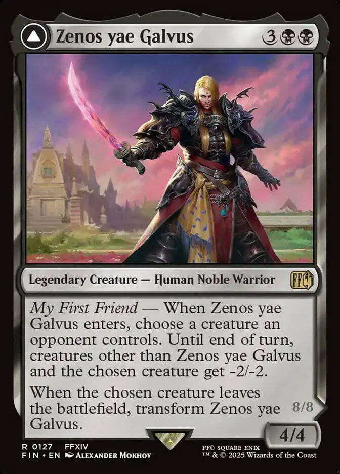 Zenos yae Galvus // Shinryu, Transcendent Rival (127) – near_mint – en.
