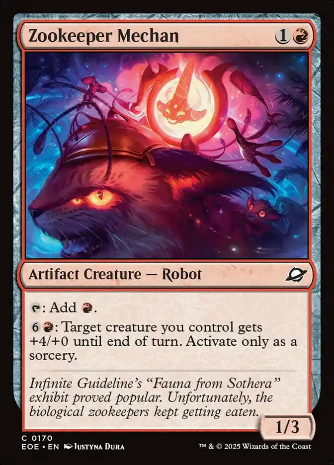 Zookeeper Mechan (170) – foil – near_mint – en.